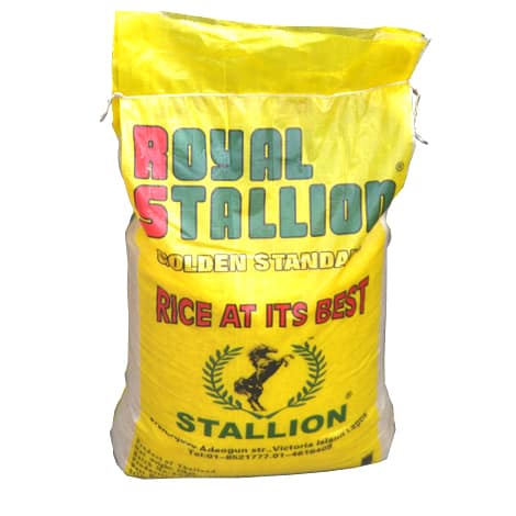 Royal Stallion Parboiled Rice 50 kg - GoMarket