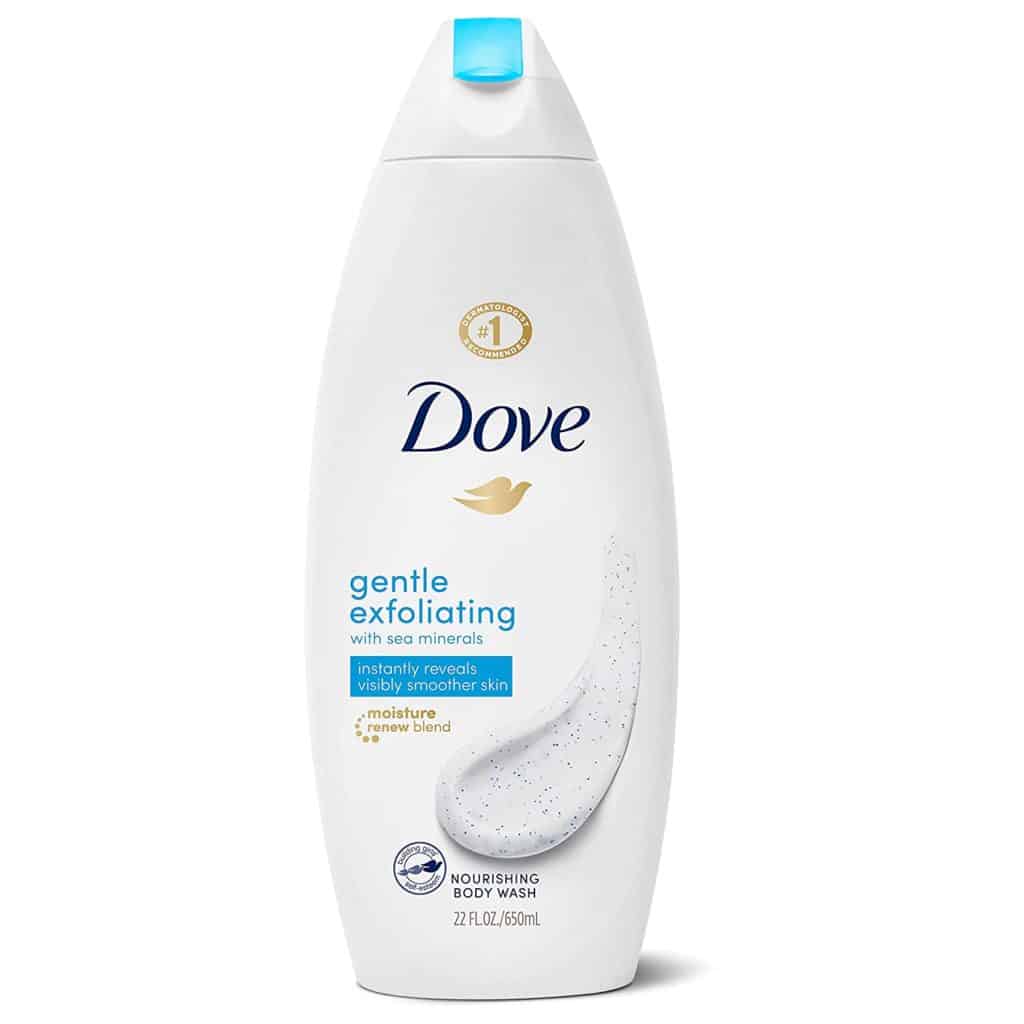 Dove Gentle Exfoliating Body Wash 500ml - GoMarket