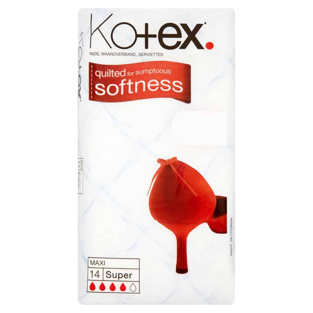 Kotex Maxi Super Sanitary Towels14 GoMarket
