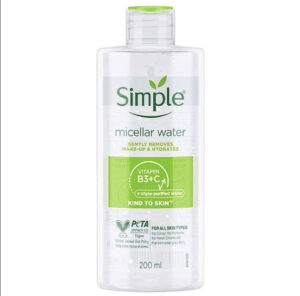 Simple Micellar Cleansing Water