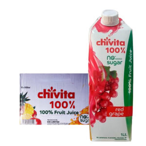 Chivita red grape juice 1 liter (By 5)